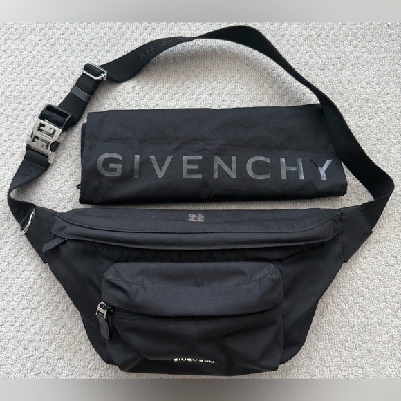 Givenchy Other - Givenchy Black Belt Bag Waist Bag
